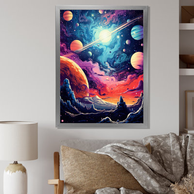 " Bright Star In Distant Galaxy "