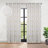 Scotia 100% Polyester Light Filtering - Room Darkening Curtain Pair-1024387619-957506811