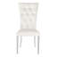 Chaise d'appoint en velours capitonné Hastie-1750569074