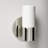 Otto Steel Armed Sconce-427644024
