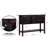 Retro 48" Sideboard,Entryway Table,Console Table,Sideboards Buffet Table with Bottom Shelf-1071726332