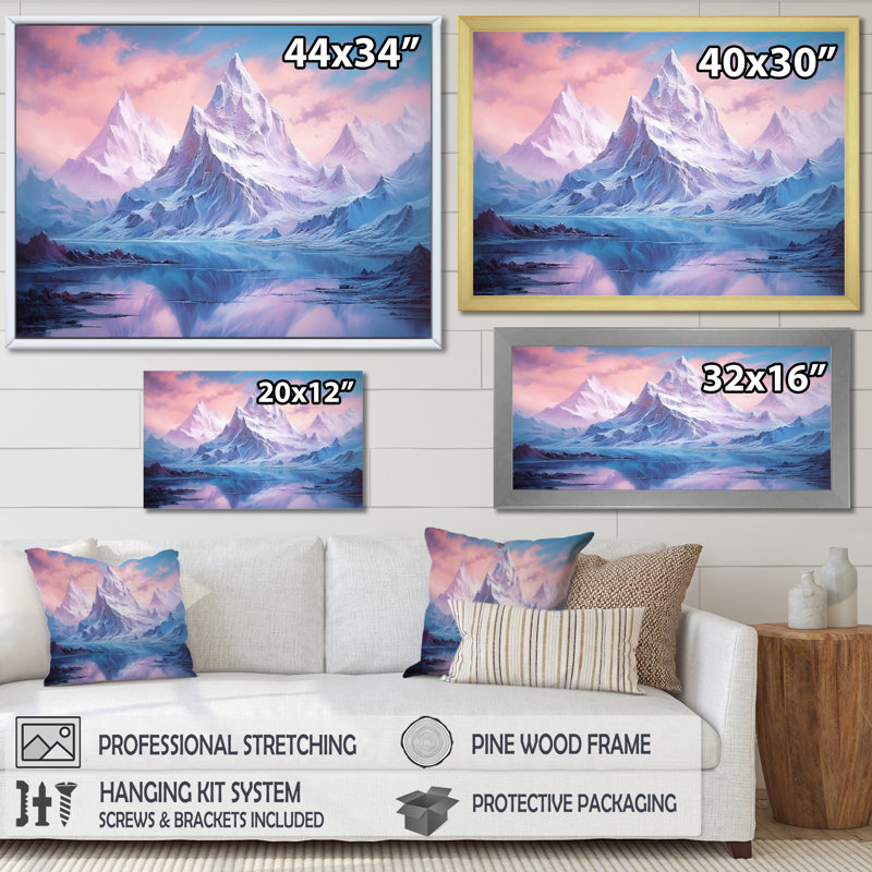 «Scenic River Ascent II», reproduction d'art sur toile, Toile tendue, H 34 po x l 44 po x P 1,5 po