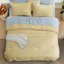 Ensemble d'édredon jaune très grand - ensemble de literie très grand 7 pièces, ensemble de lit dans un sac avec édredon, draps, taies d'oreiller et taies décoratives-105522618-105522621