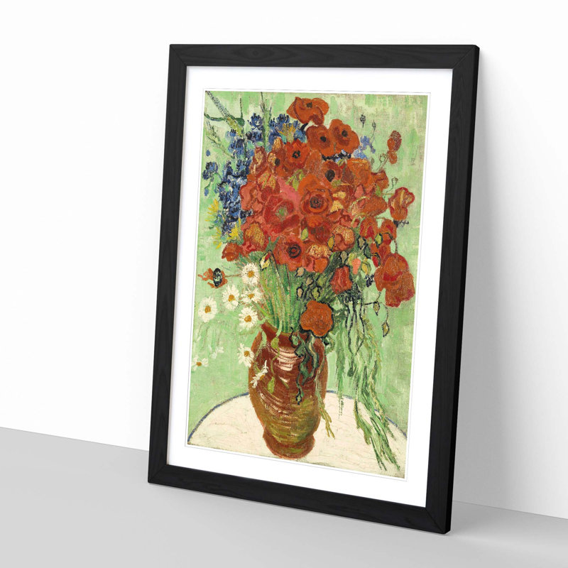 Vincent Van Gogh - Single Picture Frame Painting, Black