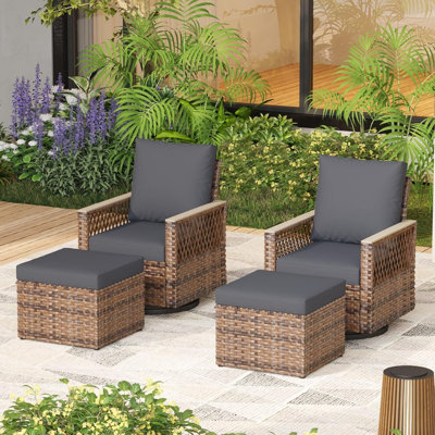 5 Pieces Patio Furniture Set