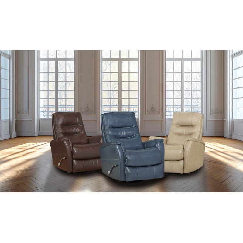Monroe Manual Swivel Glider Recliner, Brown