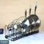 Buckingham Expandable Pot Pan Lid Organising Rack-130810239