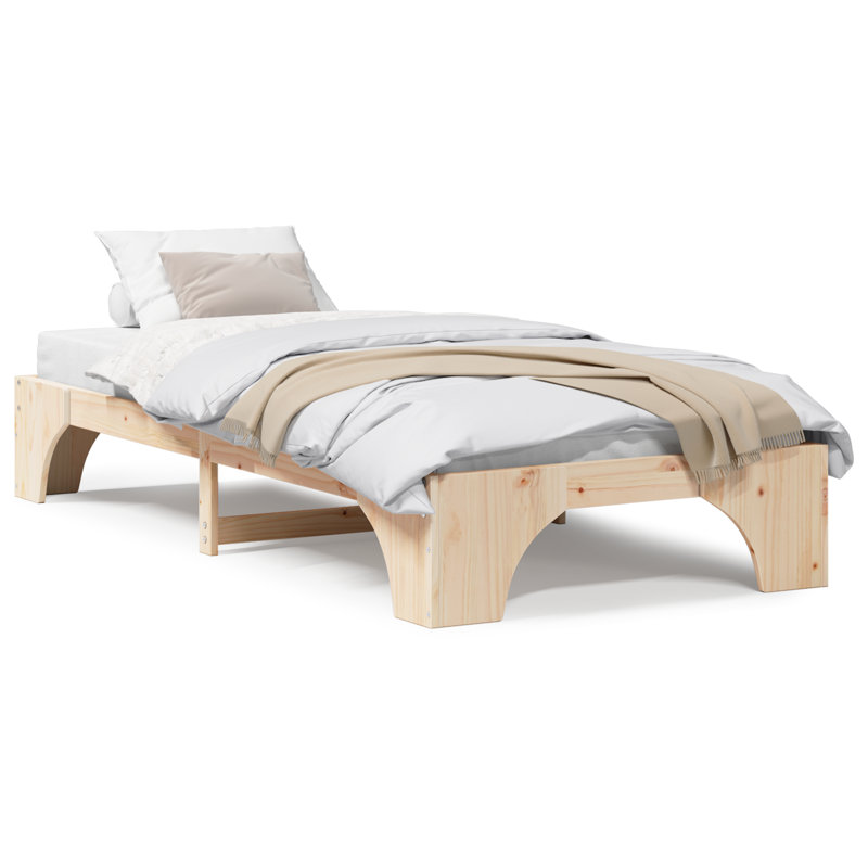Solid Wood Bed