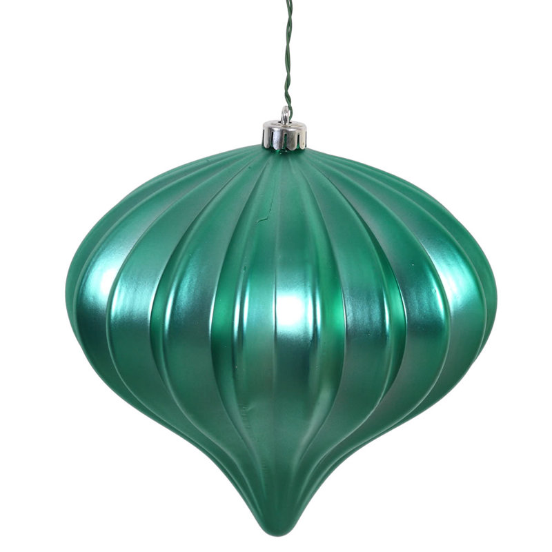 Ornement de Noël 5,7 po UV, Vert écume de mer