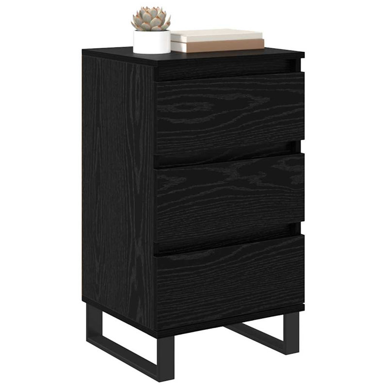 Sideboard Accent Chest, Black Oak