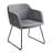 Axcell Faux Leather Armchair-1634835553