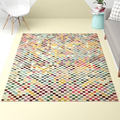 Hashimoto Washable Geometric Indoor Rug