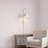 26" Modern Plug-In Wall Sconce with Metal Dome Shade, E26 Base, Easy Installation, Indoor Wall Light, Ivory-856262937