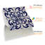 Gasaway 15cm W x 15cm L Vinyl Peel and Stick Mosaic Tile