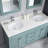 Stain Ceramic Bathroom Vessel Sink - Oval Undermount, White, Heat, Scratch, Rust With Overflow