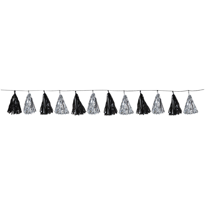 Metallic Tassel Garland, Multicolor