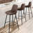 Borna Bar Stools Set of 2, Counter Height Bar Stools-825573022-825361132