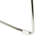 Metal Armless Sled Base Plastic Stacking Chair with Perforated Back-73338285
