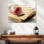 Hardie rose sur vieilles lettres-111834708