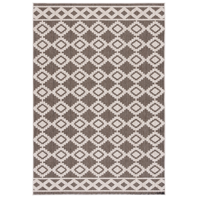 Global Performance Geometric Indoor/Outdoor Area Rug, Rectangle 5'3" x 7'6"
