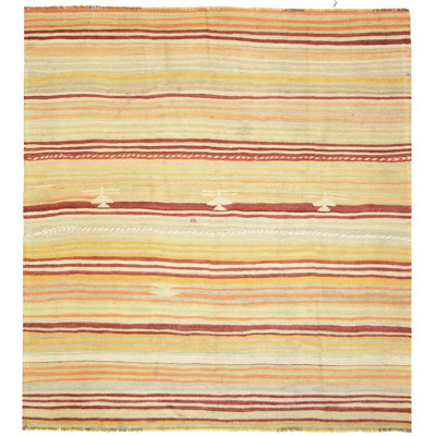 Square One-of-a-Kind 5'3" X 5'7" Area Rug