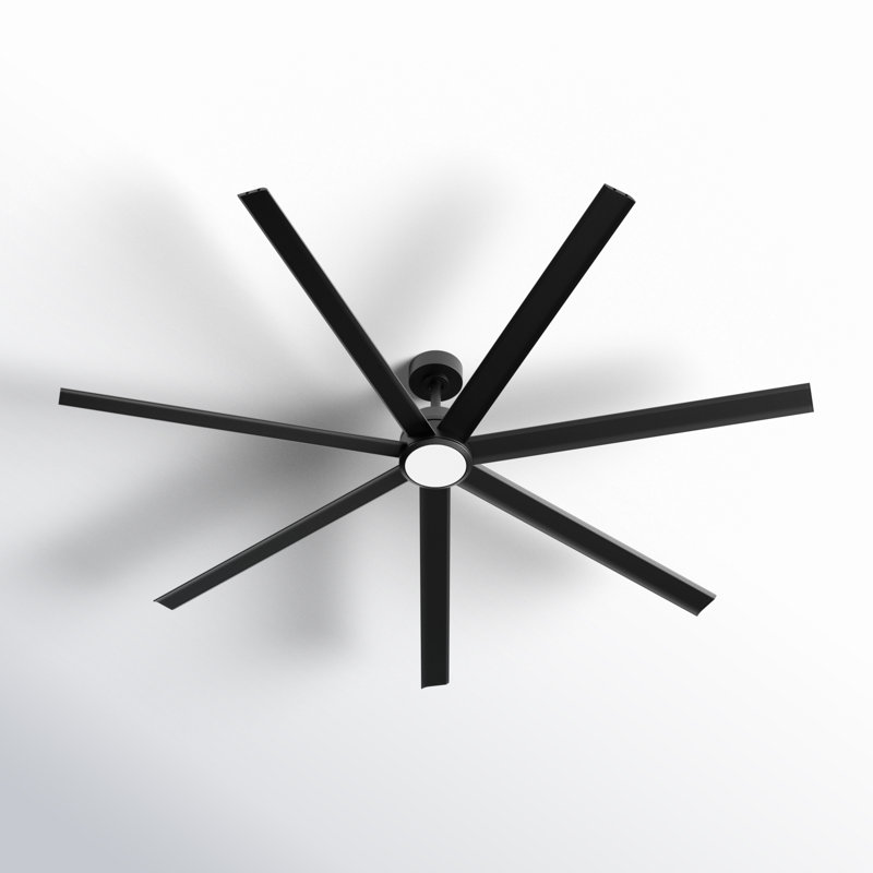 Sela 72'' Ceiling Fan, Black
