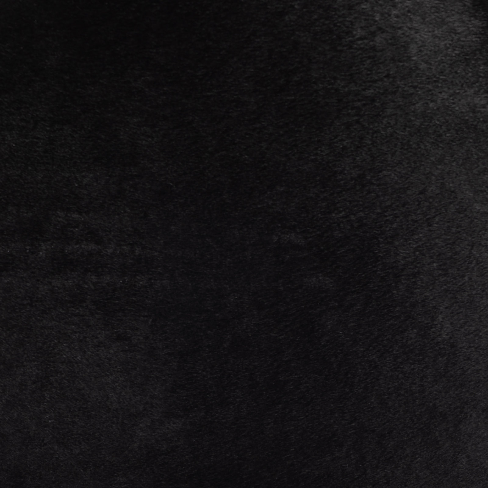 Acker 22" Cotton Upholstered Ottoman, Black Hair On Hide Genuine Leather