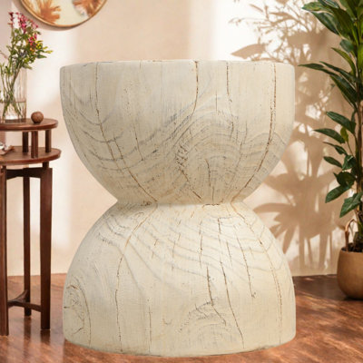 Concrete Top End Table