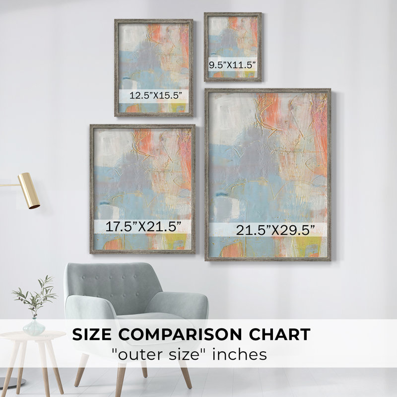 Cully II Framed Print - Solid Wood, 11" H x 9" W