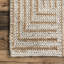  Tapis en jute tissé à la main Grassland-87894568