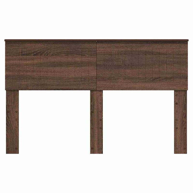 Panel Headboard, EU Double - 140 x 200 cm, Brown Oak