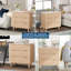 81.3cm W Manufactured Wood Bedside Table-270851733
