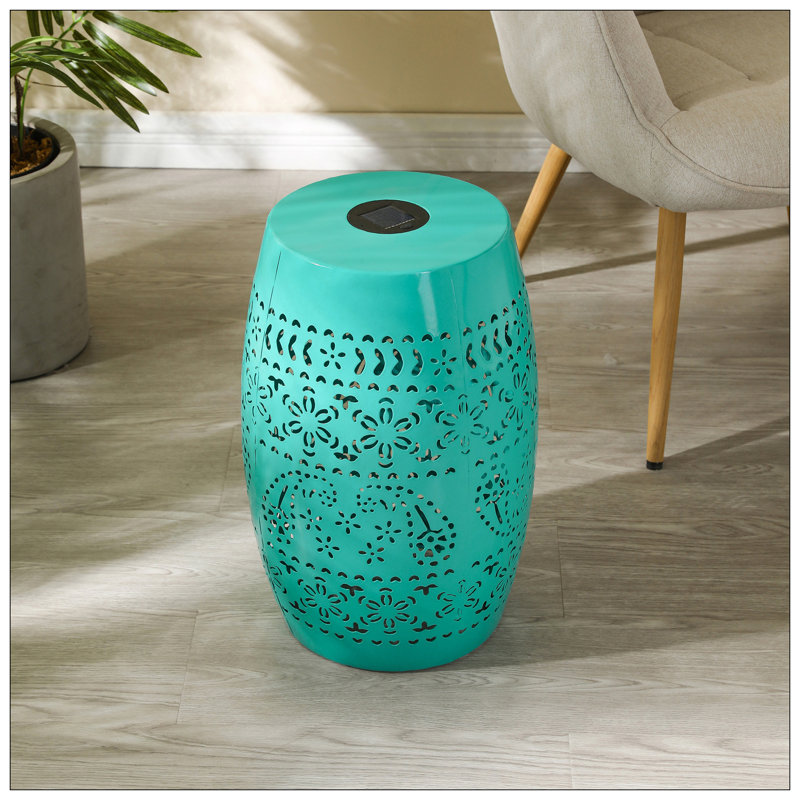 Table d'appoint SOLAR, couleur sarcelle, Sarcelle