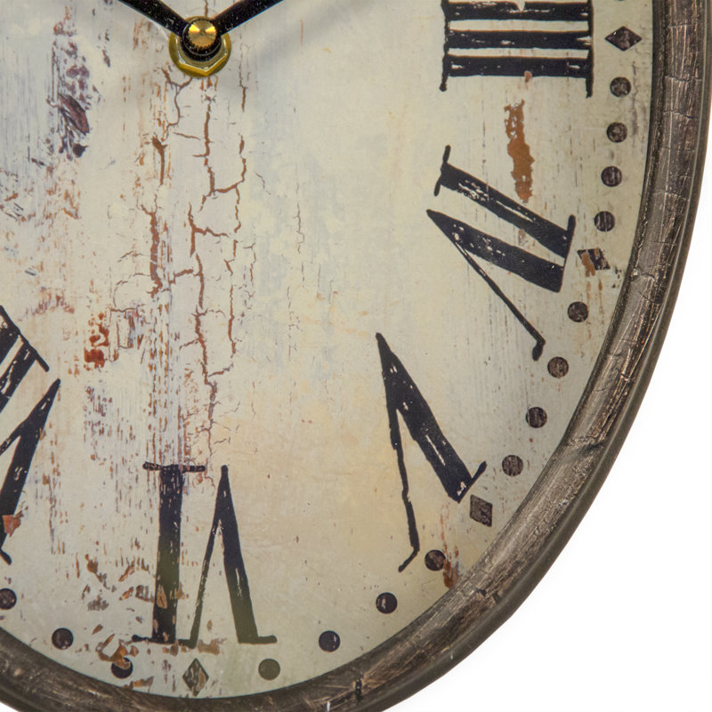 Metal Analog Wall Clock