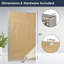 Miroir d'appoint mural 24 pi x 30 po Metro-1555925125