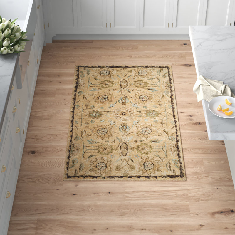 Ladd Wool Pile Oriental Rug, Rectangle 3' x 5'