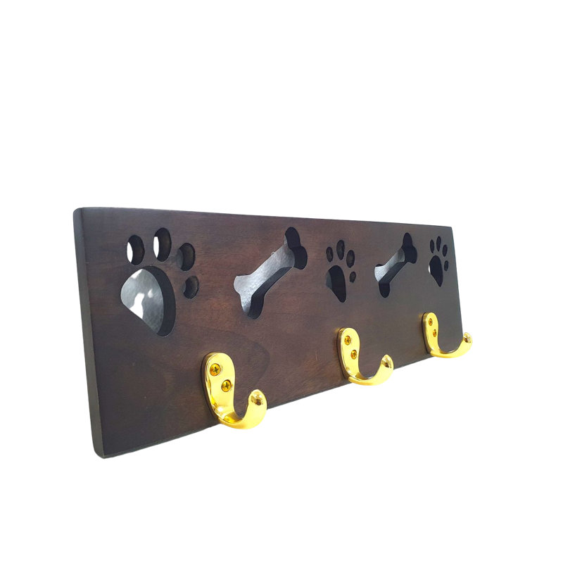 Wood Leash Holder | TailHook Leash Holder