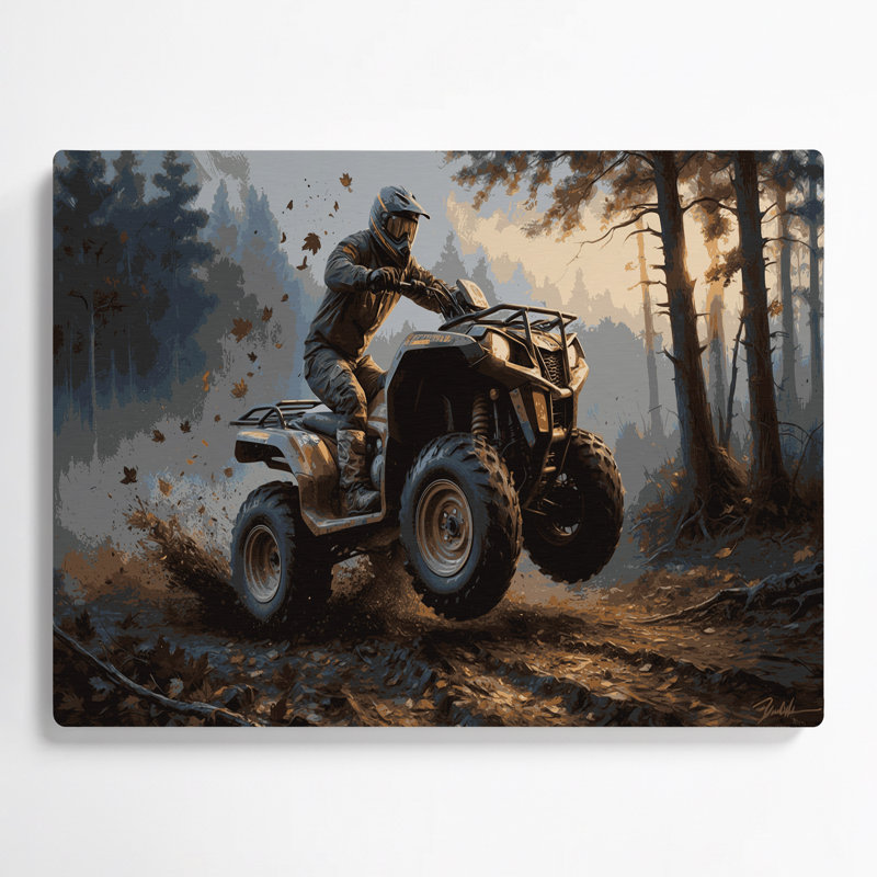 Art de transport sur véhicule tout-terrain, H 11 po x l 14 po