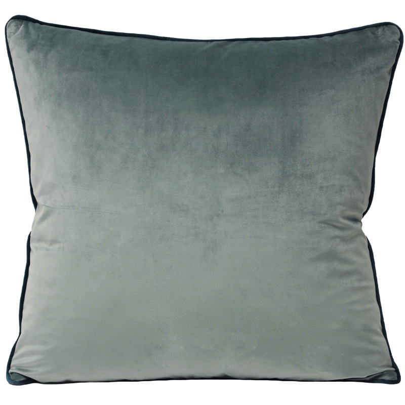 Square Cushion, Mineral/Teal, Pillow Cover Only - No Insert