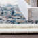 Tapis oriental bleu / beige Allain