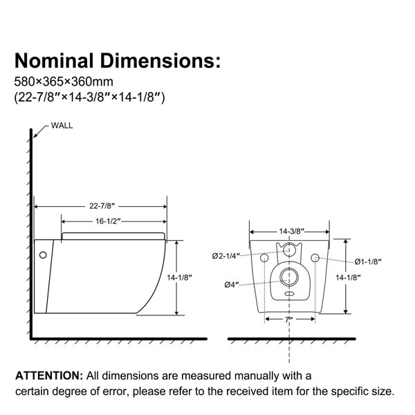Product Dimensions