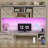 55.1" Farmhouse Desk Office Desk with Drawers Computer Desk With Storage Cabinet-876849498