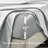 Bedsure Satin Sheets Twin Size–3 Piece Silky Bed Set, 15" Deep Pocket Fitted Sheet, Flat Sheet & 1 Pillowcases, Buttery-Smooth, Good for Hair & Skin (Silver Gray)-128731626-128731646