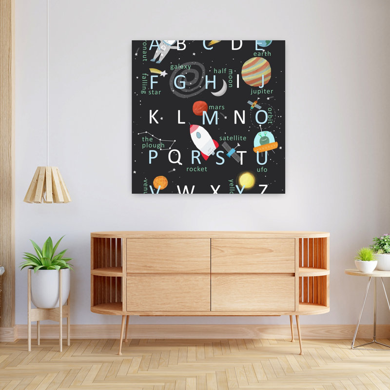 Art mural contemporain de style abstrait, H 36 po x l 36 po