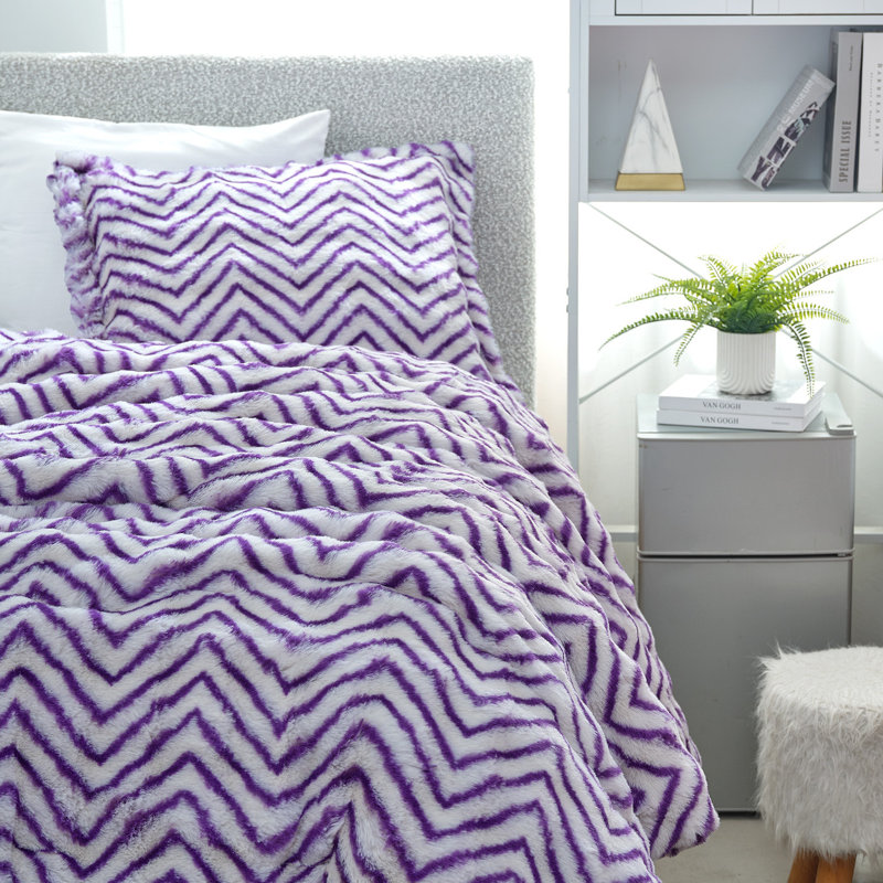 Snowball® Oceans - Coma Inducer® Oversized Comforter Set, Petunia Waves, Twin XL