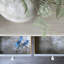 Console en bois massif American Country