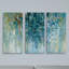 «I Love the Rain», ensemble de 3 reproductions d'art sur toiles-1851158955