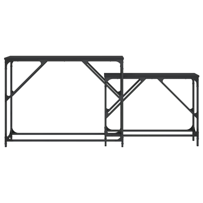 Console 31,5 po Yannik, Noir