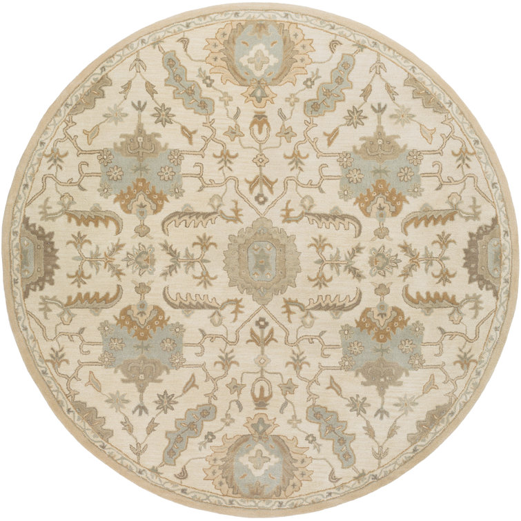 Arden Hand Tufted Wool Cream Rug