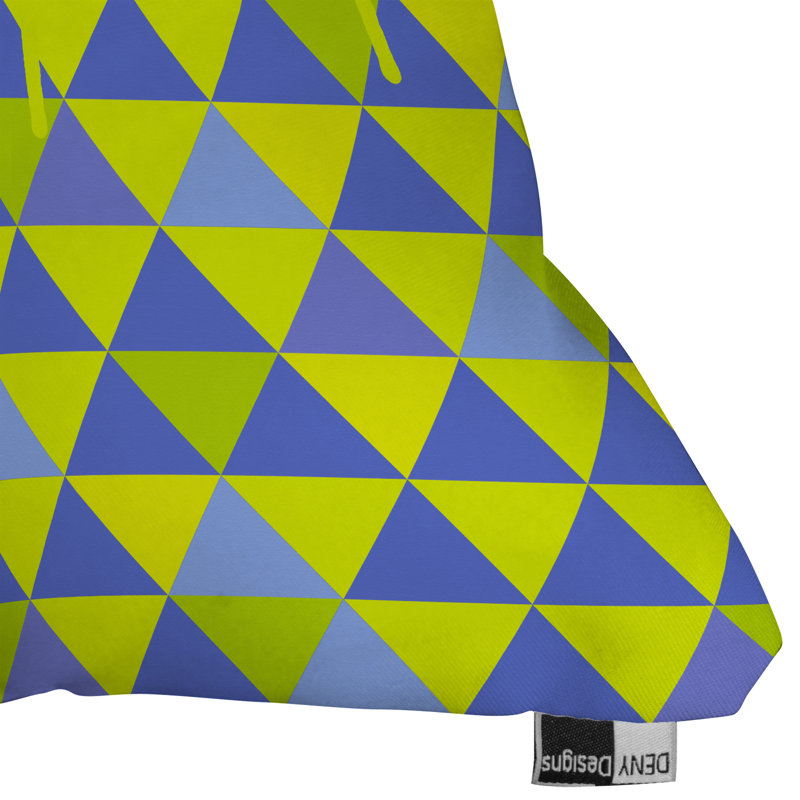 Jacqueline Maldonado Triangle Indoor/outdoor Throw Pillow, 26" x 26"